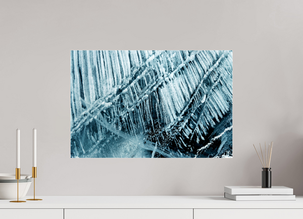 60 x 40 cm, Photo Print Under Acrylic Glass Glacial Ice #3