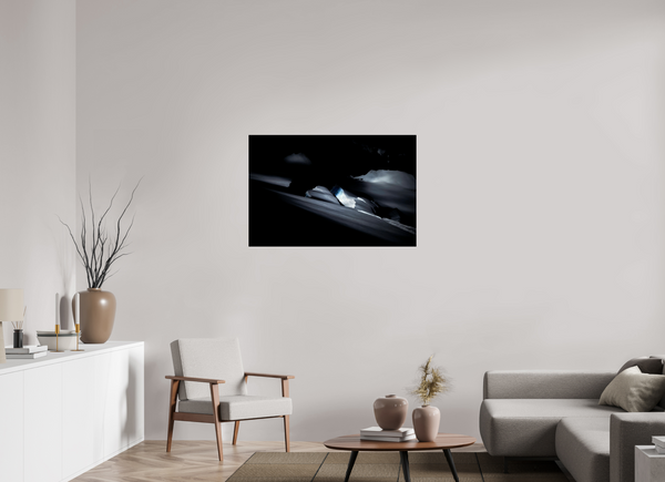 105 x 70 cm, Photo Print Under Acrylic Glass Crevasse #3