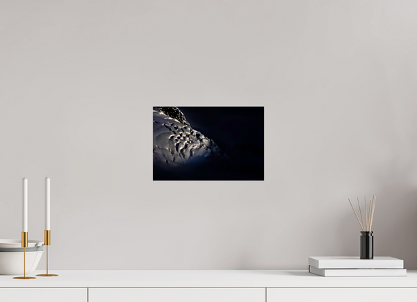 30 x 20 cm, Photo Print Under Acrylic Glass Crevasse #1