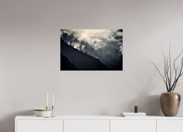 75 x 50 cm, Photo Print Under Acrylic Glass Klosters Forest #2