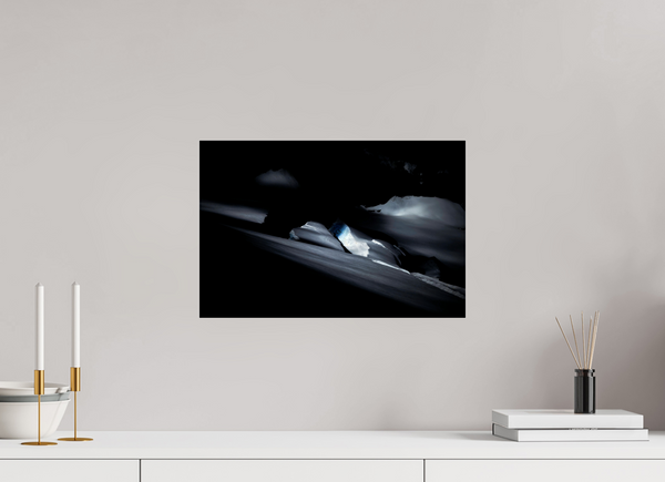 45 x 30 cm, Photo Print Under Acrylic Glass Crevasse #3
