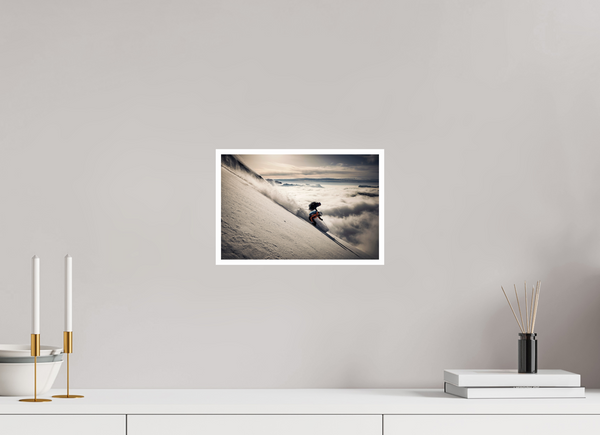 30 x 20 cm, Unframed Fuji Crystal DPII Sunset Descent