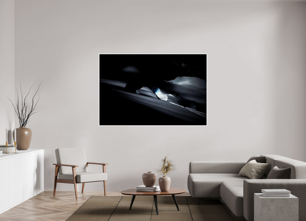 180 x 120 cm, Unframed Fuji Crystal DPII Crevasse #3