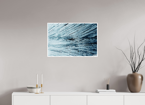 75 x 50 cm, Unframed Fuji Crystal DPII Glacial Ice #2