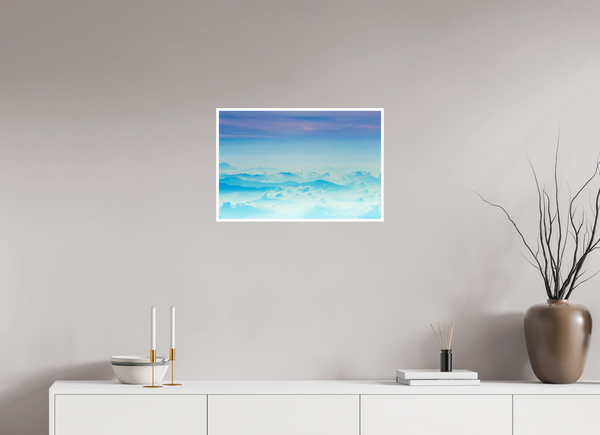 60 x 40 cm, Unframed Fuji Crystal DPII Mountains Hues