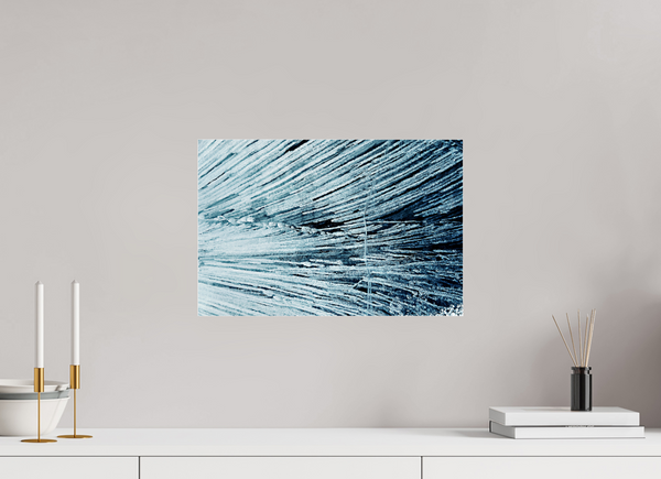 45 x 30 cm, Photo Print Under Acrylic Glass Glacial Ice #2