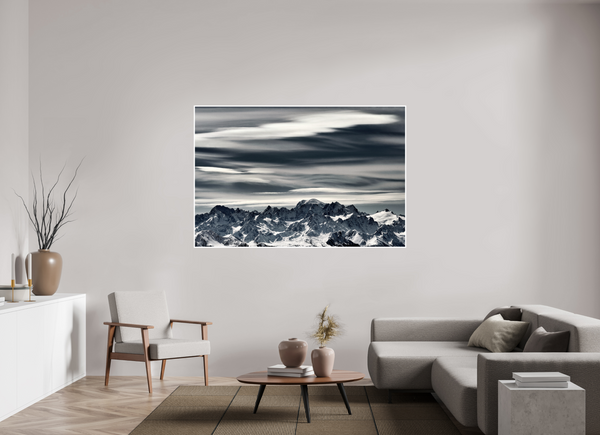 180 x 120 cm, Unframed Fuji Crystal DPII Crans Montana