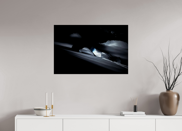 90 x 60 cm, Photo Print Under Acrylic Glass Crevasse #3