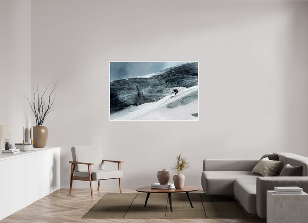 150 x 100 cm, Unframed Fuji Crystal DPII Glacial Turns