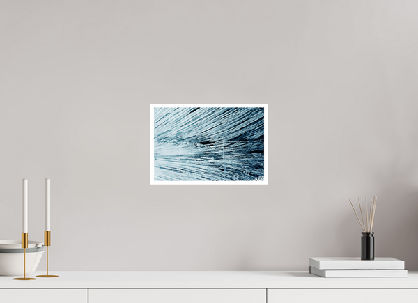 30 x 20 cm, Unframed Fuji Crystal DPII Glacial Ice #2