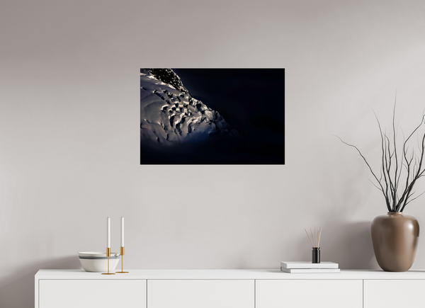 75 x 50 cm, Photo Print Under Acrylic Glass Crevasse #1