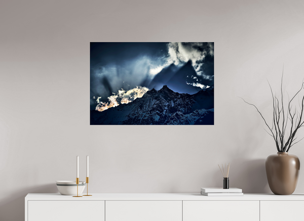 90 x 60 cm, Photo Print Under Acrylic Glass Evening Light #2