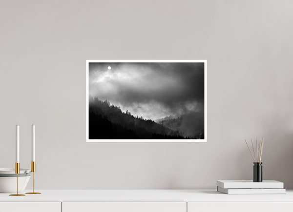 45 x 30 cm, Unframed Fuji Crystal DPII Misty Valley