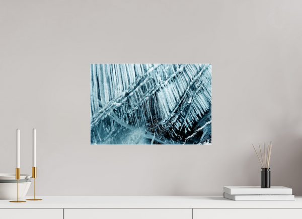 45 x 30 cm, Photo Print Under Acrylic Glass Glacial Ice #3