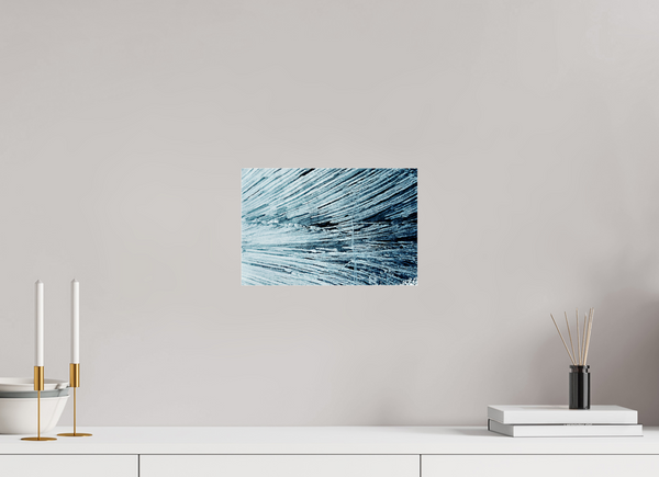 30 x 20 cm, Photo Print Under Acrylic Glass Glacial Ice #2