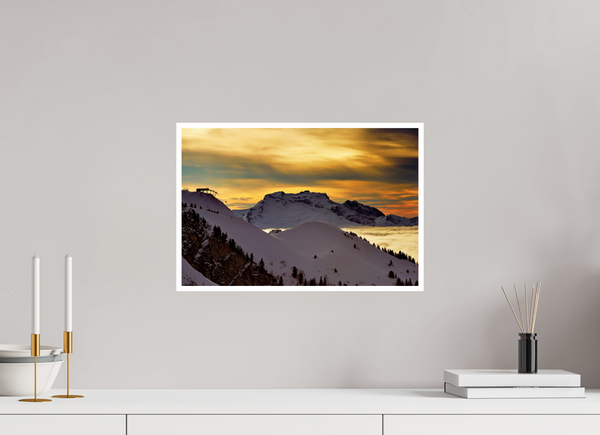 45 x 30 cm, Unframed Fuji Crystal DPII La Balme