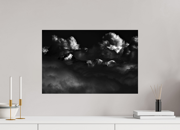 60 x 40 cm, Photo Print Under Acrylic Glass Peaking