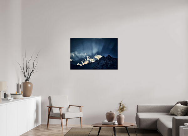 105 x 70 cm, Photo Print Under Acrylic Glass Evening Light #3