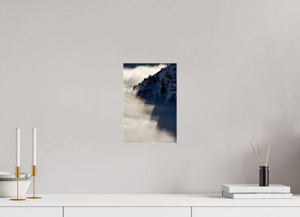 20 x 30 cm, Photo Print Under Acrylic Glass Murren #1