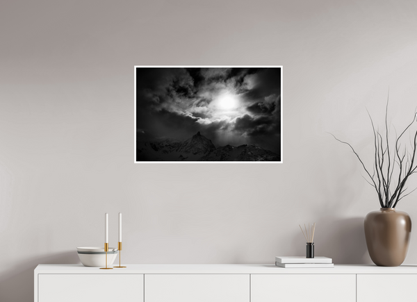 77 x 50 cm, Unframed Fuji Crystal DPII Break in the Storm, Meribel