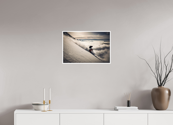 60 x 40 cm, Unframed Fuji Crystal DPII Sunset Descent