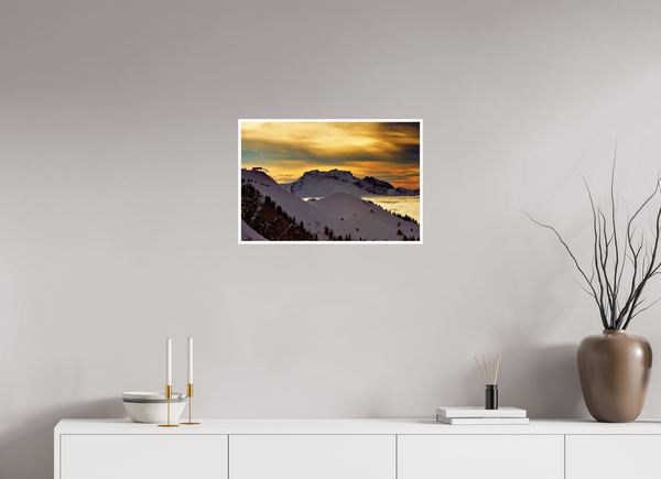 60 x 40 cm, Unframed Fuji Crystal DPII La Balme