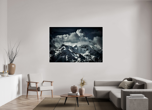 180 x 120 cm, Unframed Fuji Crystal DPII Storm Building