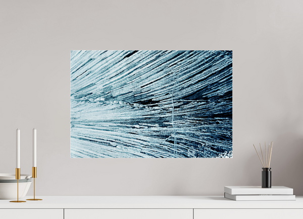 60 x 40 cm, Photo Print Under Acrylic Glass Glacial Ice #2