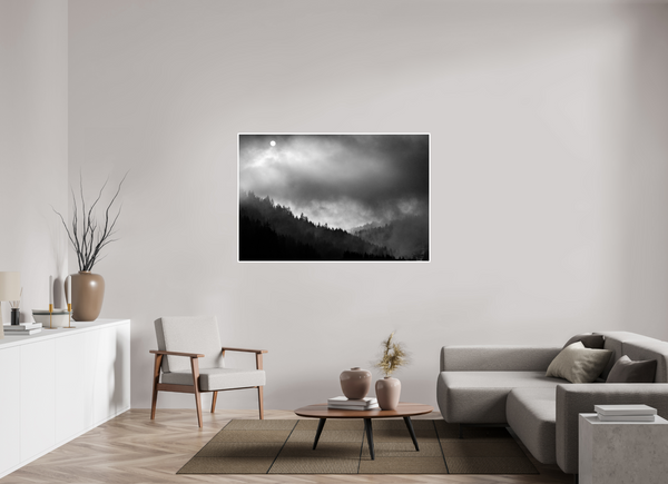 150 x 100 cm, Unframed Fuji Crystal DPII Misty Valley