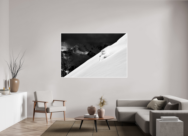 180 x 120 cm, Unframed Fuji Crystal DPII Storm Rider