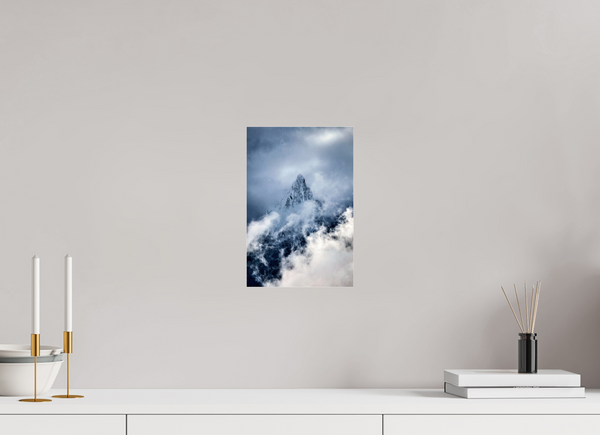 20 x 30 cm, Photo Print Under Acrylic Glass L’Aiguille, Manigod