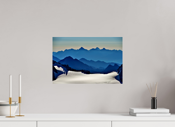 45 x 30 cm, Photo Print Under Acrylic Glass Above the Géant