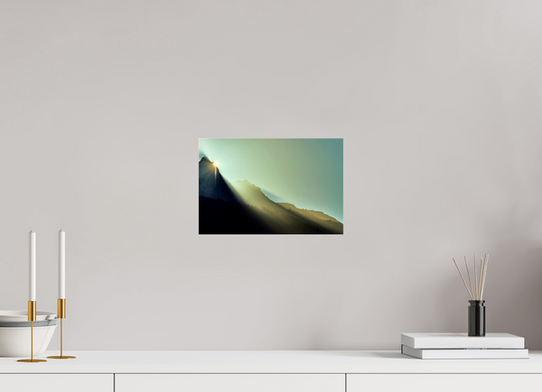 30 x 20 cm, Photo Print Under Acrylic Glass Sunrise #2