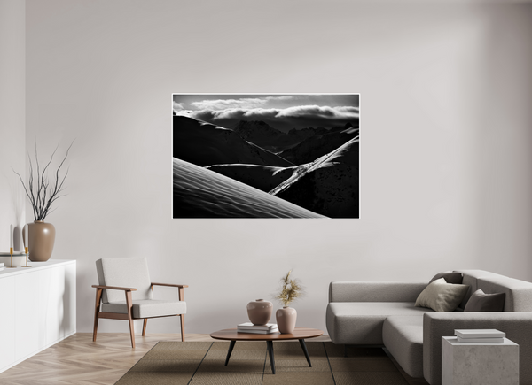 180 x 120 cm, Unframed Fuji Crystal DPII La Grave #1