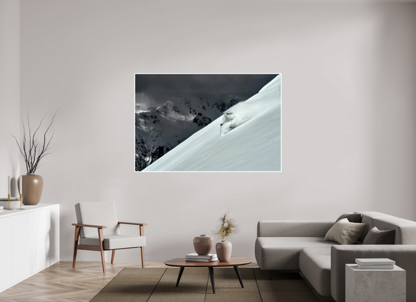 180 x 120 cm, Unframed Fuji Crystal DPII Storm Rider