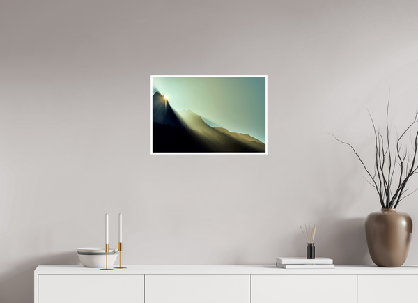 60 x 40 cm, Unframed Fuji Crystal DPII Sunrise #2