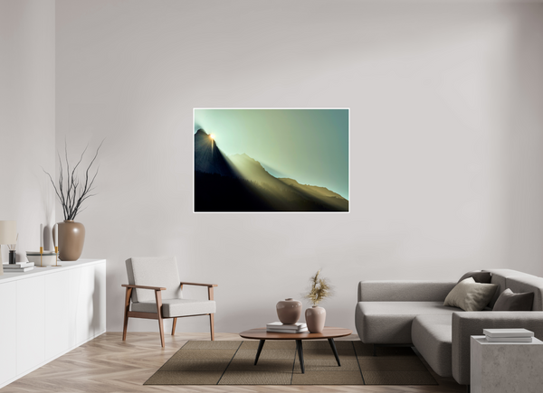 150 x 100 cm, Unframed Fuji Crystal DPII Sunrise #2