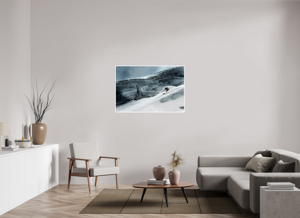120 x 80 cm, Unframed Fuji Crystal DPII Glacial Turns