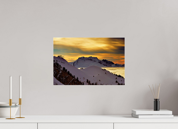 45 x 30 cm, Photo Print Under Acrylic Glass La Balme