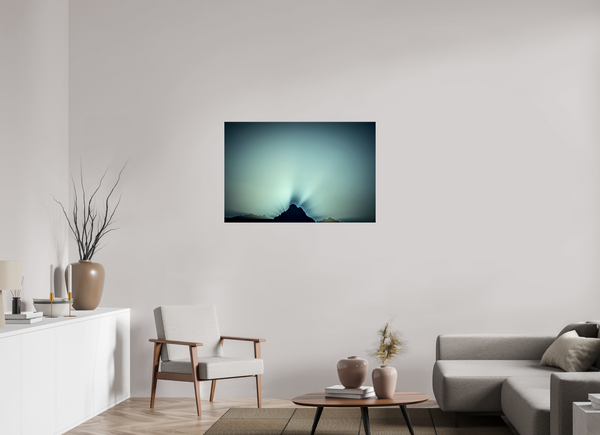 105 x 70 cm, Photo Print Under Acrylic Glass Sunrise #1