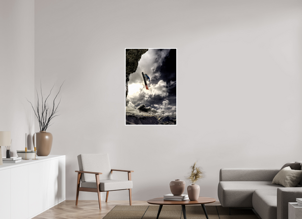 70 x 105 cm, Unframed Fuji Crystal DPII Over the top