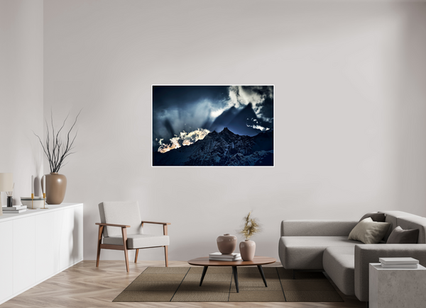 150 x 100 cm, Unframed Fuji Crystal DPII Evening Light #2