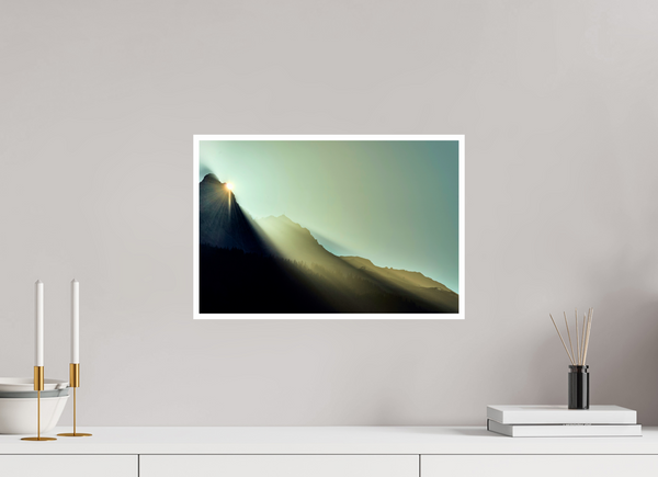 45 x 30 cm, Unframed Fuji Crystal DPII Sunrise #2