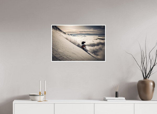 75 x 50 cm, Unframed Fuji Crystal DPII Sunset Descent