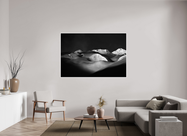 180 x 120 cm, Unframed Fuji Crystal DPII Powder Day, Tignes