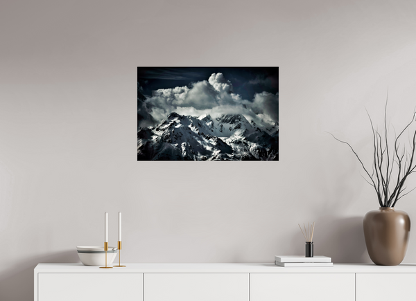 75 x 50 cm, Photo Print Under Acrylic Glass Storm Building