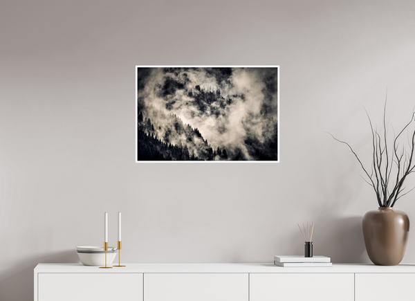 75 x 50 cm, Unframed Fuji Crystal DPII Klosters Forest #1