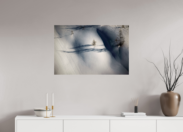 90 x 60 cm, Photo Print Under Acrylic Glass Shadows #3