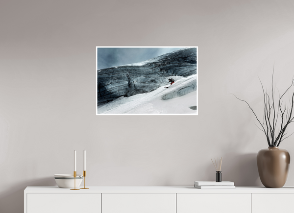 75 x 50 cm, Unframed Fuji Crystal DPII Glacial Turns