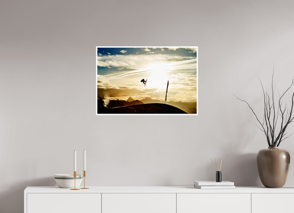 75 x 50 cm, Unframed Fuji Crystal DPII Sunset Davos